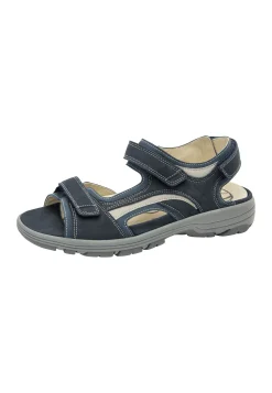 Best Waldläufer Herki Marine Jeans Stein