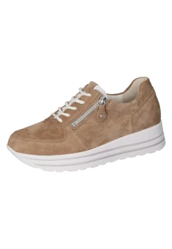 Clearance Waldläufer H-Lana Taupe Weis